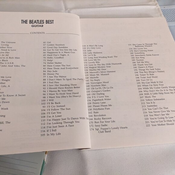 The Beatles Best Guitar Sheet Music Book - Picture 2 of 4